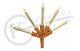 RAW® - LEVEL FIVE CIG HOLDER WOODEN - SOLD INDIVIDUALLY (MSRP $20.00)