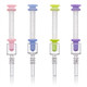 ALEAF - 6" SANDBLASTED PERC STRAW PURIFIER NECTOR COLLECTOR - ALNC5019 (16454) | ASSORTED COLORS (MSRP $)