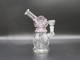 8" GLASS WATER PIPE (16764) | ASSORTED COLORS (MSRP $22.00)