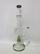 17" LOTUS GLASS HEAVY RECYCLER with ICE PINCH - 15467 | ASSORTED COLORS (MSRP $170.00)