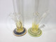 18" GLASS WATER PIPE 18INC (17550) | ASSORTED COLORS (MSRP $50.00)