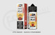 JUICE HEAD - ZERO TOBACCO NICOTINE (ZTN) E-LIQUID 100ml (MSRP $29.99)