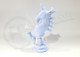 7.9" UNICORN SILICONE WATERPIPE with FUNNEL BOWL - 20762 | ASSORTED COLORS (MSRP $30.00)