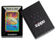 ZIPPO LIGHTER - PSYCHEDELIC BRAIN DESIGN - 49787 (MSRP $36.95)