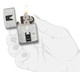 ZIPPO LIGHTER - INTRICATE SPADE DESIGN - 24196 (MSRP $35.95)