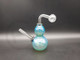 6" OIL BURNER FROSTED WATER PIPE (23579) ASSORTED DESIGN | SINGLE (MSRP $9.00)