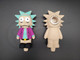 RICK & MORTY SILICONE HAND PIPE - SL5031 (23703) | ASSORTED COLORS (MSRP $9.00)