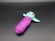 SILICONE BABY ALIEN HANDPIPE with STORAGE (24084) | ASSORTED COLORS (MSRP $10.00)