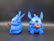 SILICON0E LILO and STITCH WATER PIPE RIG with DRY BOWL (23998) | ASSORTED COLORS (MSRP $25.00)