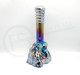 12" SOFT GLASS WATERPIPE - LAVA DESGIN (25896) | ASSCORTED COLORS (MSRP $90.00)