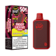 FLAVOR BEAST - XBM50 50K PUFFS DISPOSABLE DEVICE with LED SCREEN - TEXAS COMPLIANT SB2024 | DISPLAY OF 5 ( MSRP $29.99 Each)