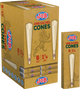JOB UNBLEACHED CONE - 1 1/4 6PACK | DISPLAY OF 24 (MSRP $3.00each)