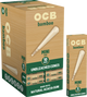 OCB - BAMBOO UNLEACHED PRE-ROLLED CONE - MINI 70MM 10PACK | DISPLAY OF 24 (MSRP $5.00each)