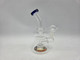 6.5" FANCY GLASS WATERPIPE - (35546) | ASSORTED COLORS (MSRP $22.00)