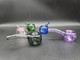 ALEAF - 4" GLASS HAND PIPE - ALHP6001 (35868) | ASSORTED COLORS (MSRP $25.00)