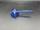 ALEAF - 4" GLASS HAND PIPE - ALHP6004 (35869) | ASSORTED COLORS (MSRP $25.00)