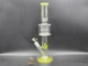 ALEAF GLASS - 14" FANCY TUBE with TREE PERC WATERPIPE - AL6232 (35591) | ASSORTED COLORS (MSRP $120.00)