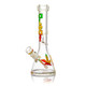 ALEAF GLASS - 14" SPEC HEAD 9MM BEAKER WATERPIPE - AL6017 (35622) | ASSORTED COLORS (MSRP $120.00)