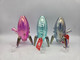 SILO GLASS 6" SPACESHIP WATERPIPE - SILO-147 (35557) | ASSORTED COLORS (MSRP $42.00)