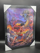 MONKEY D. LUFFY - 3D POSTER DESIGN with FRAME 12x6 (POSTER100-54) | SINGLE (MSRP $16.00)