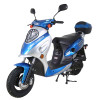 Taotao CY-50A 49cc Gas Automatic Scooter Moped Electric with Keys, Kick Start Back up Scooter