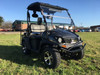 White - TrailMaster Taurus 200G Gas UTV High/Low Gear-Golf Cart Style UTV, Hi/Low transmission, Custom Rims, Upgraded (FRONT RIGHT SIDE VIEW)