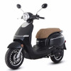 Trail Master Turino 150A Retro Design Scooter With Electric and kick start - Black