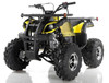 Apollo Focus-10 DLX 125cc ATV, Single Cylinder, Air Cooled, 4 Stroke 1Speed+Reverse - YELLOW