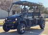 HULK 400 GAS LIMO GAS GOLF CART BLACK - FRONT RIGHT VIEW