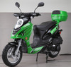 Cougar Cycle CHALLENGER 150cc Scooter, 4 Stroke, Air-Forced Cool,Single Cylinder - Fully Assembled And Tested - GREEN