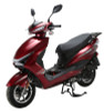 Vitacci Denali 50 cc 10" TIRES! Scooter, 4 Stroke, Air-Forced Cool,Single Cylinder - Fully Assembled And Tested - RED