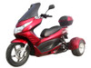 Vitacci Q6 (PST50-17) 49Cc Trikes, Elec/kick start, Automatic Transmission - Red