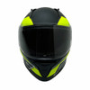 Full Face MMG Helmet. Model Bolt. Color: Matte Black/Neon Yellow. Size: XL. *DOT APPROVED*