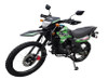 New Roketa DB-49 250 Dirt Bike, 4-Stroke, Single Cylinder, Electric and kick - Green