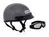 Shorty MMG Helmet - Beanie Model with DOT Approval (Free Goggles Included)