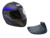 Gliss Model Full Face MMG Helmet: Multi-color Design, DOT Approved