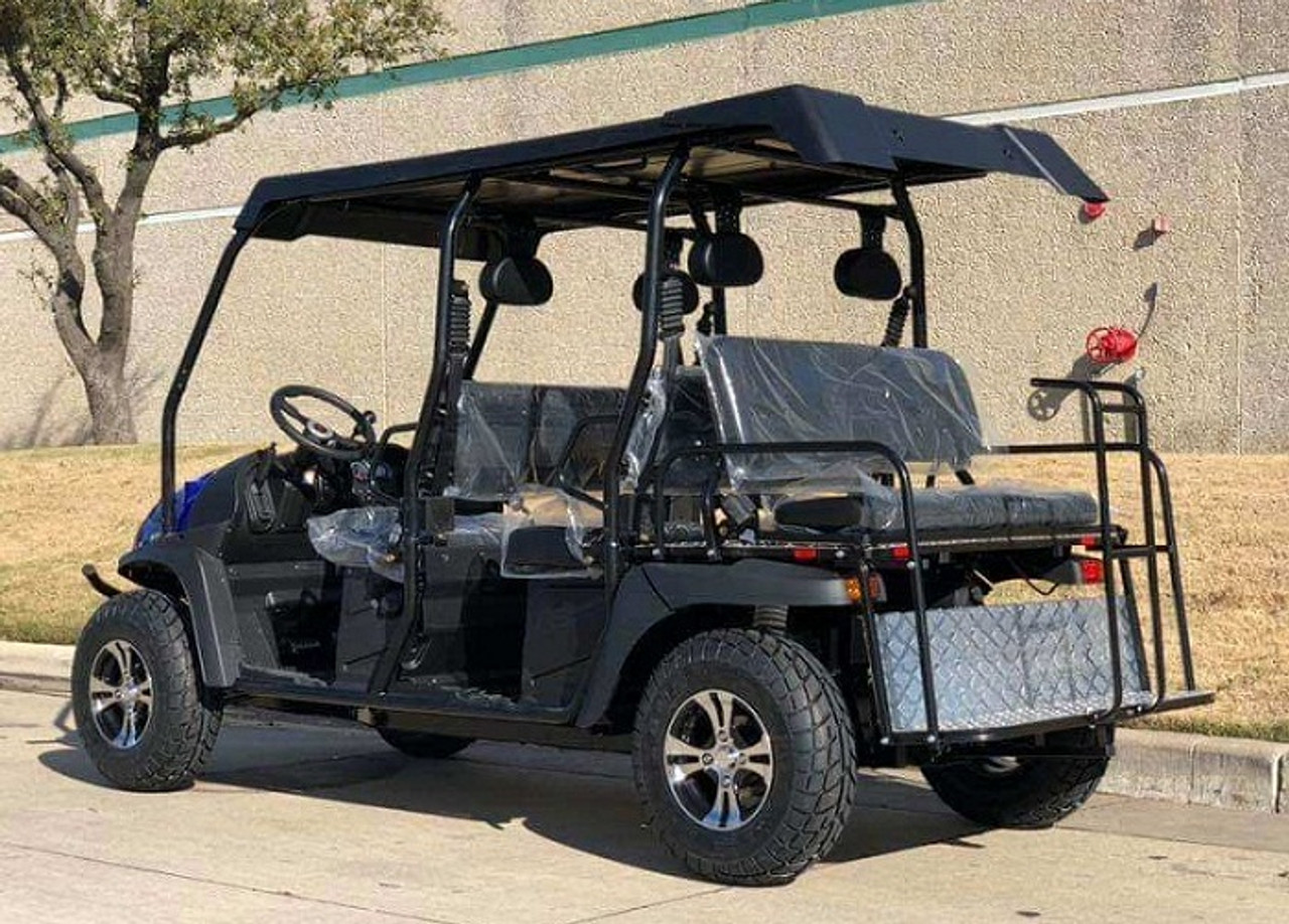 New 6 Seater 400cc Fuel Injection 4x4 Limo Golf Cart