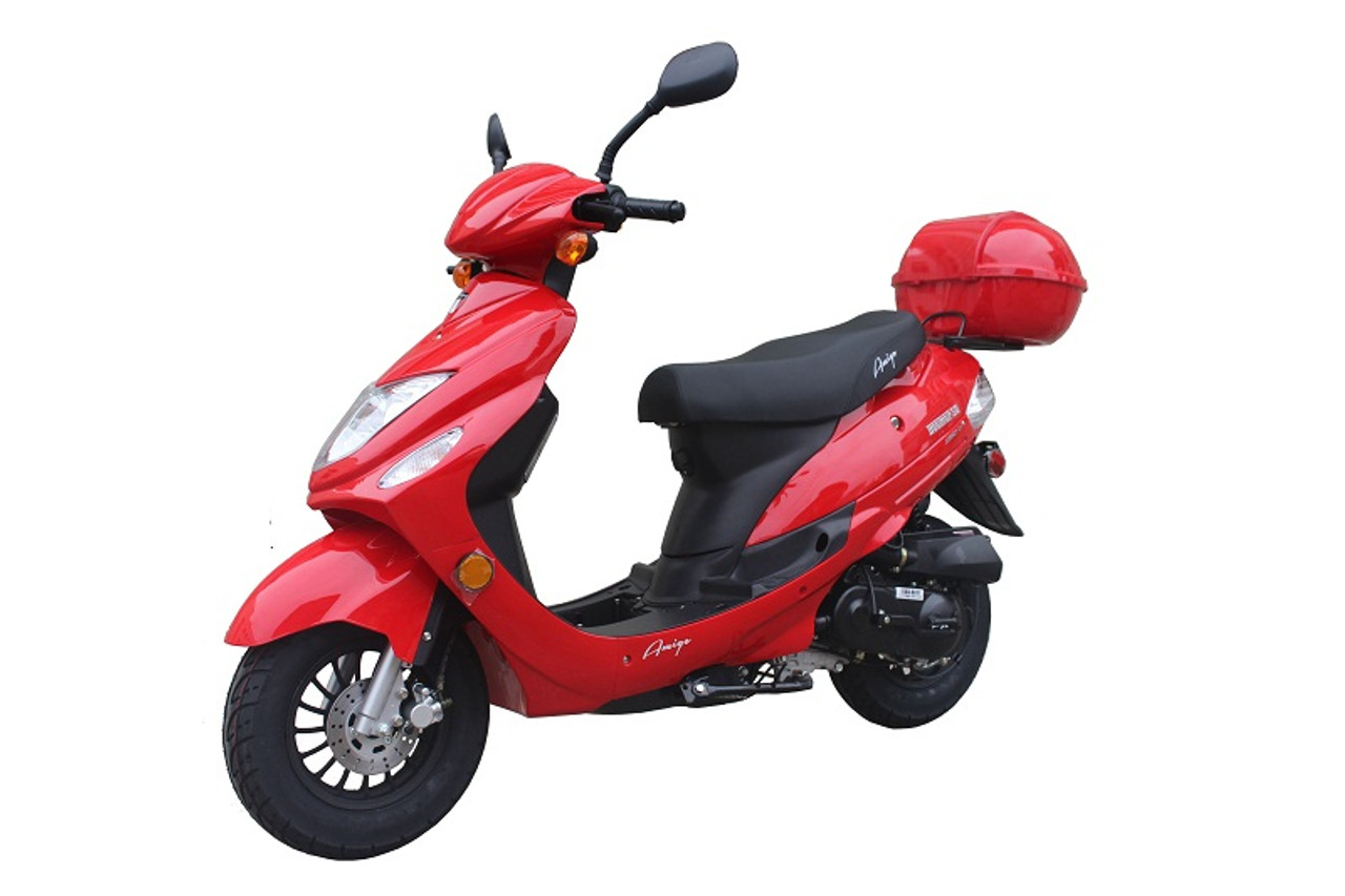 Amigo Beemer-50 49cc Moped Scooter 4 Stroke Single Cylinder Ca Approved