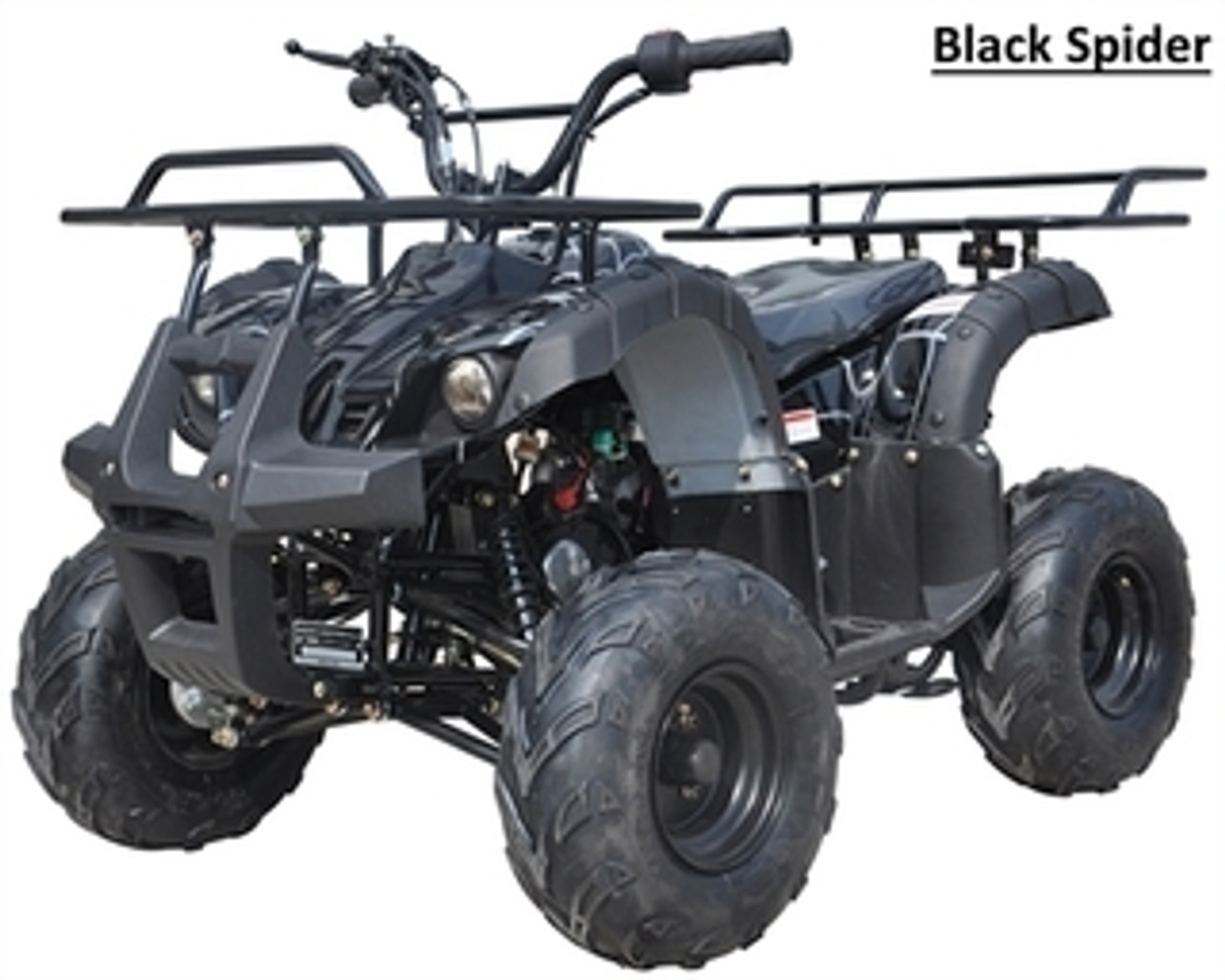 ICE BEAR 125cc Youth Quad ATV Automatic with Reverse, Remote Kill, 7" Wheel (PAH125-8S)