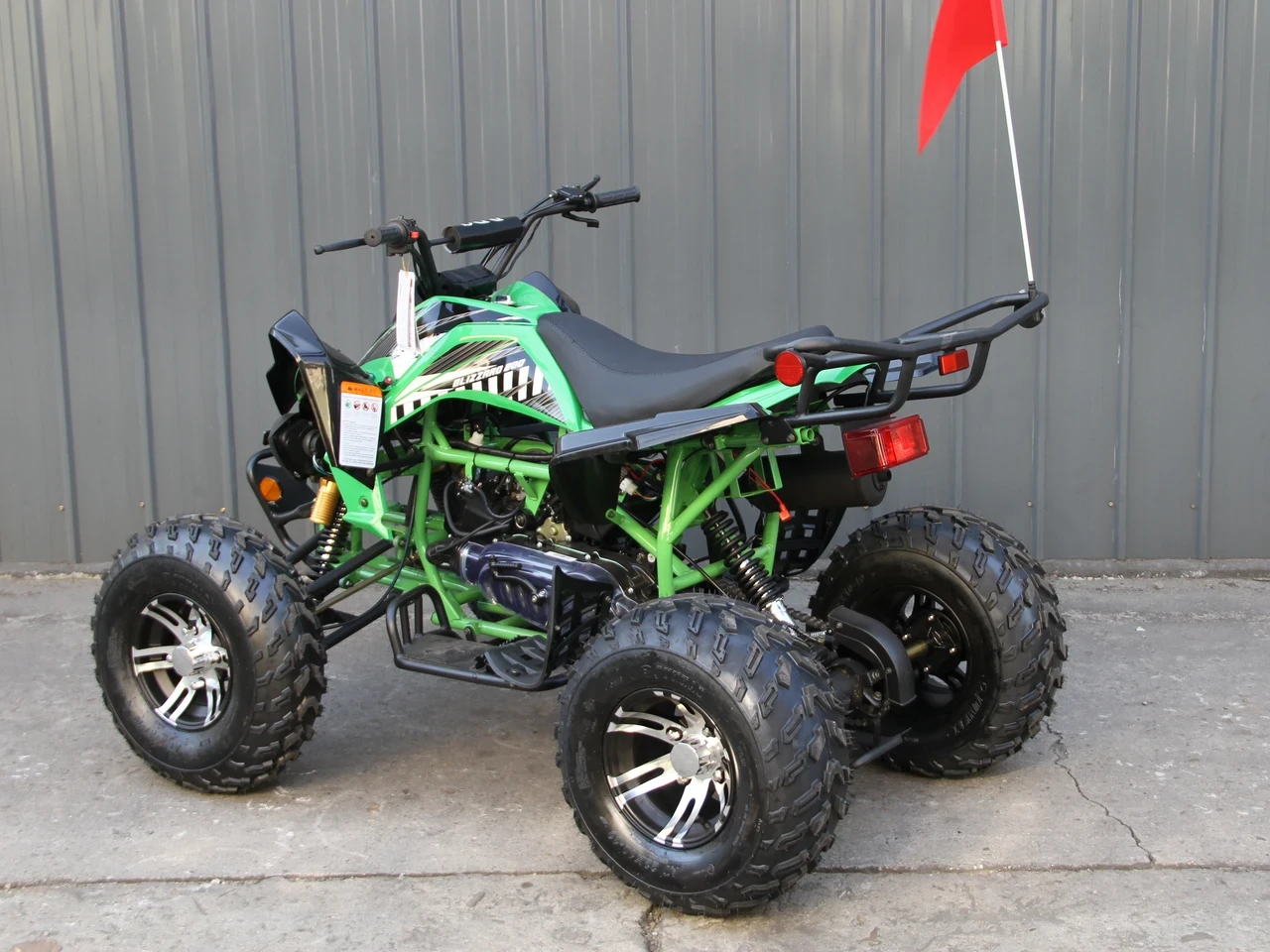 RPS Blizzard TK 200 Sport ATV, Alloy Wheels With New and Improved Front Shocks