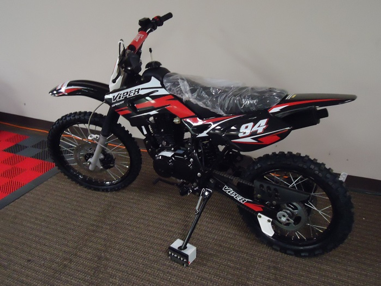 RPS DB-Viper 150CC Dirt Bike, 4 Stroke Displacement, Air Cooling - Fully Assembled And Tested