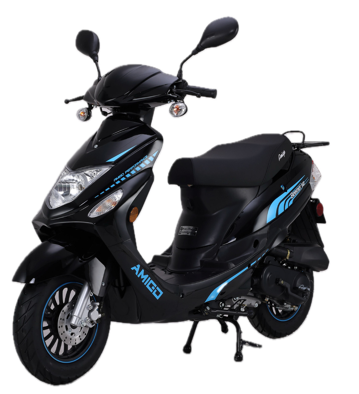 Amigo Beemer-50 SA 49cc Moped Scooter 4 Stroke Single Cylinder Ca Approved