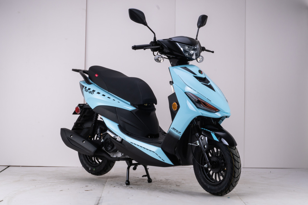 New Amigo SS-50 FA 49cc 4 Stroke , Single Cylinder, CVT Street Legal Scooter