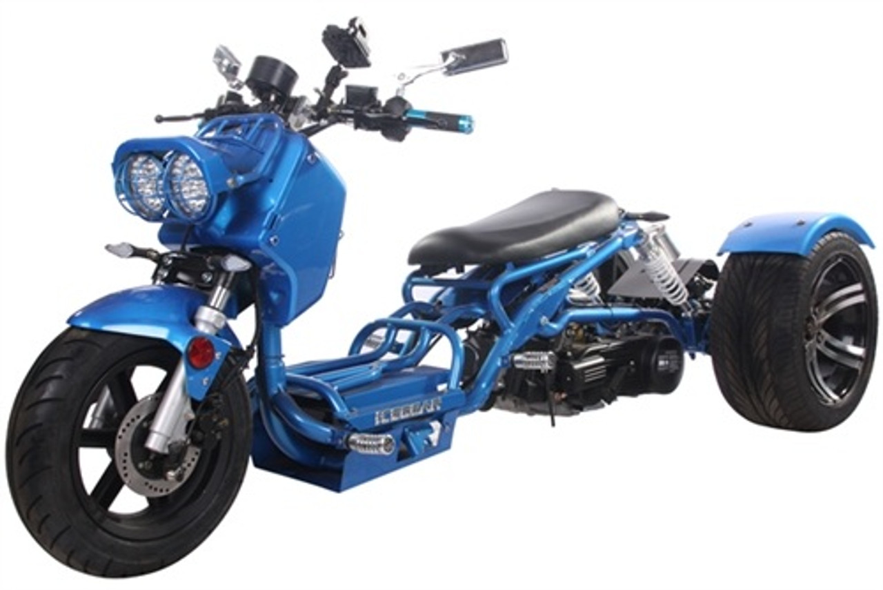 Ice Bear MADDOG 150cc Motor (PST150-19N) Trikes - BLUE