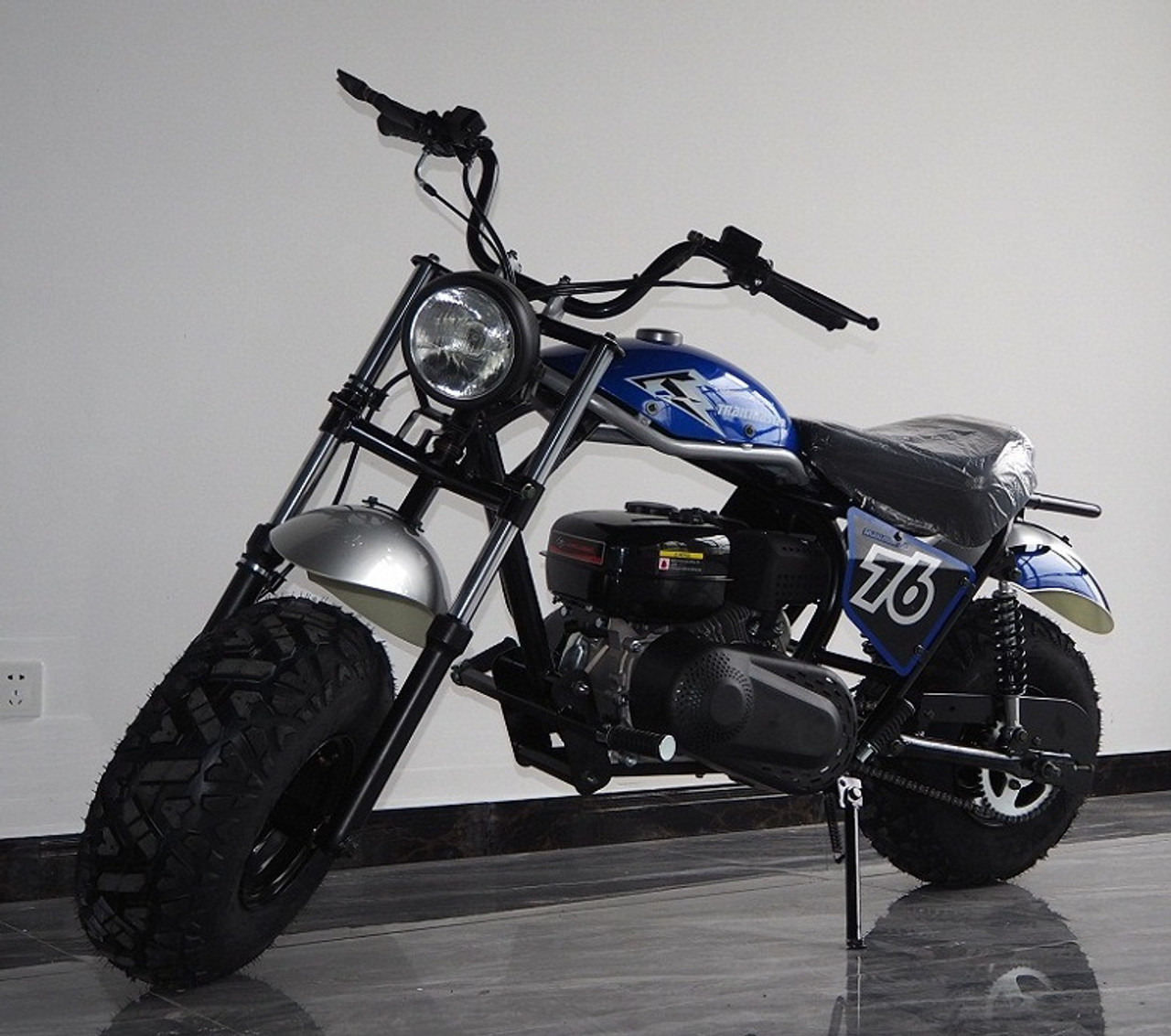 TrailMaster Hurricane 200X Mini Bike, Hydraulic Front and Rear Disc Brake