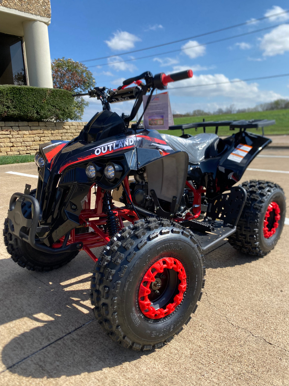 RPS 125-8 Outland Mid Size ATV For Sale, Single Cylinder, Air Cooled, 4 Stroke
