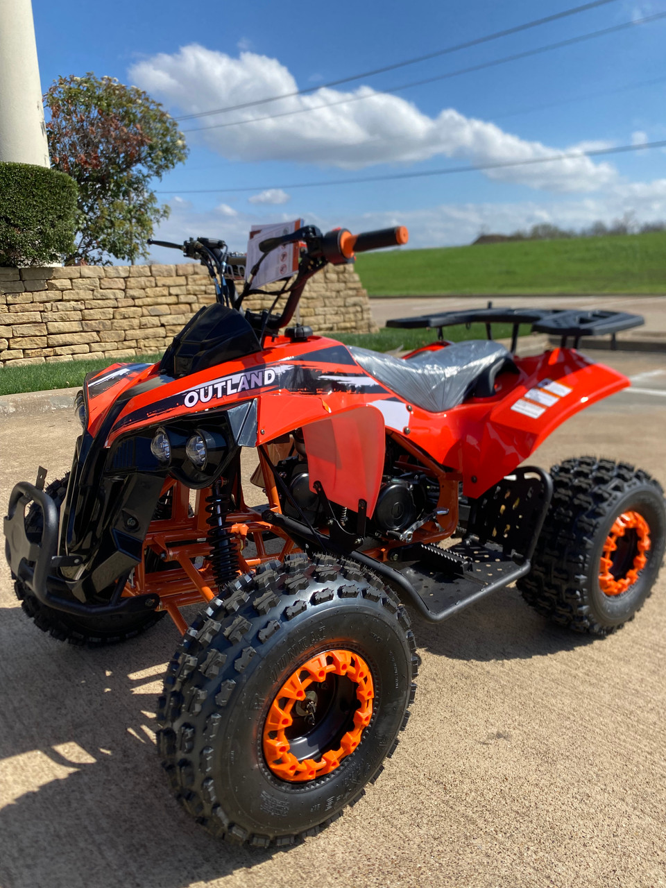 RPS 125-8 Outland Mid Size ATV For Sale, Single Cylinder, Air Cooled, 4 Stroke