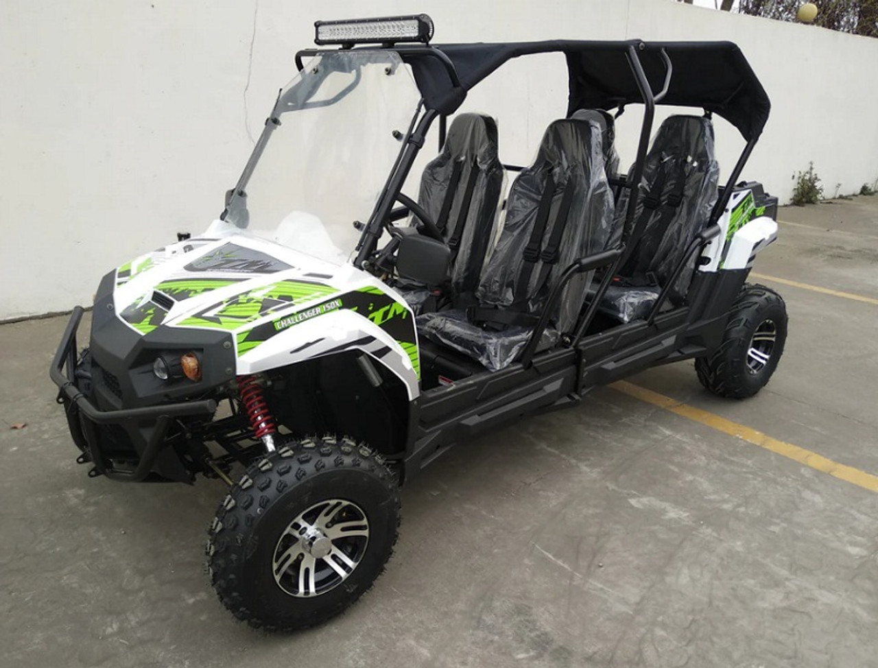 TrailMaster Challenger 4-200EX UTV side-by-side Great Family Fun, Adjustable seat and steering Wheel, Throttle Limiter