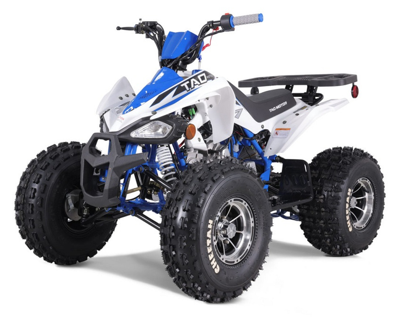 TaoTao 120CC NEW Cheetah PLATINUM ATV, Fully Automatic with Reverse, Air Cooled, 4-Stroke, 1-Cylinder -Blue