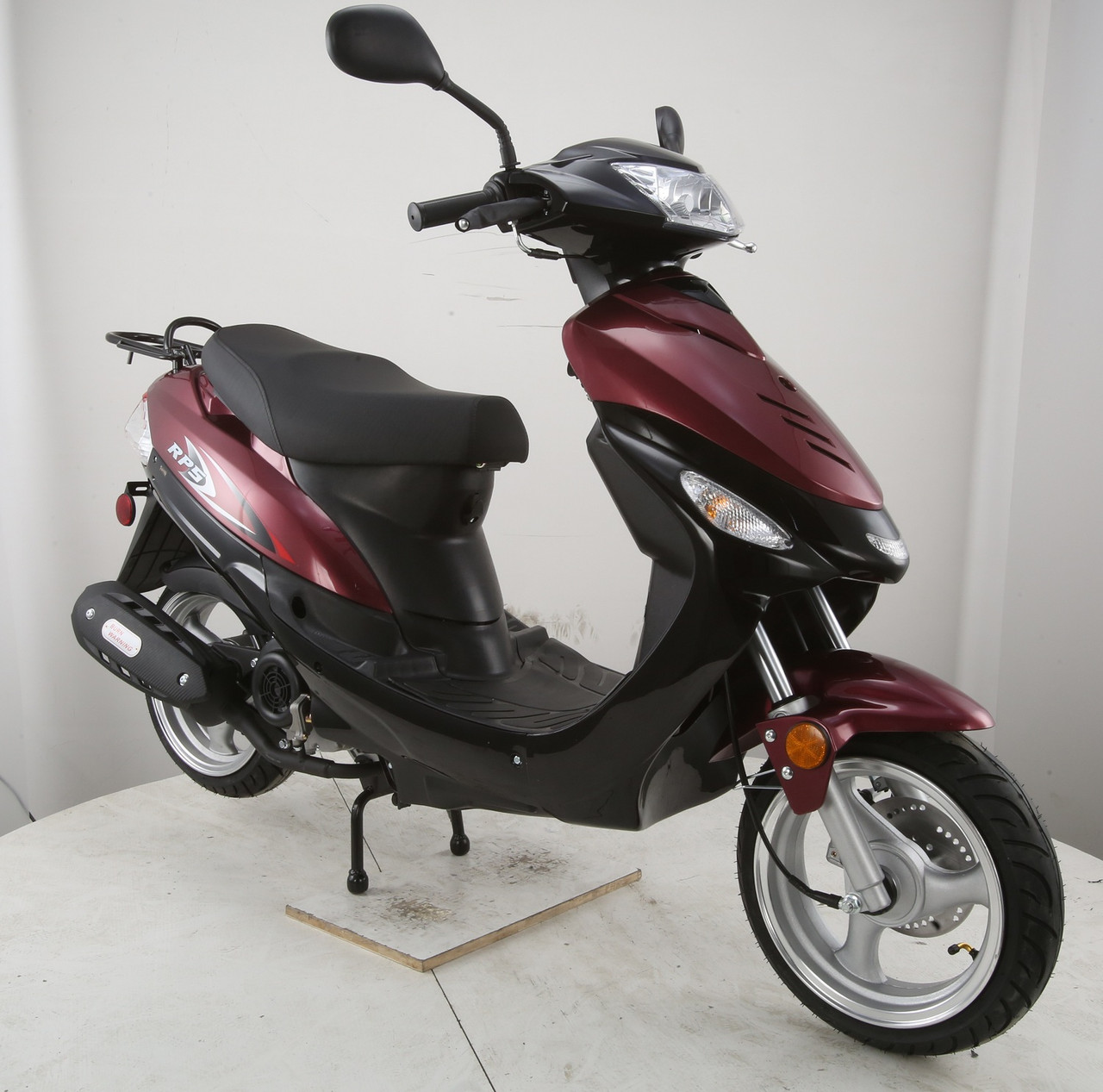 Rps New 50Cc Moped (FY50QT-5) Sunny A6 Street legal - Red